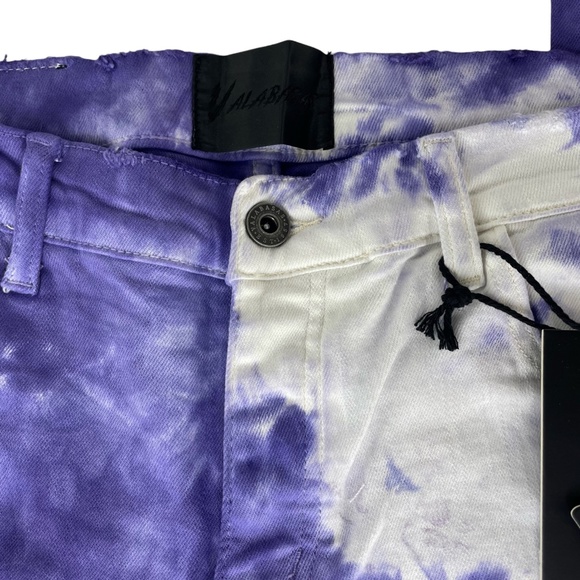 Valabasas Stacked Aerglo Jeans in Viola NWT Sz 34 - Picture 5 of 13